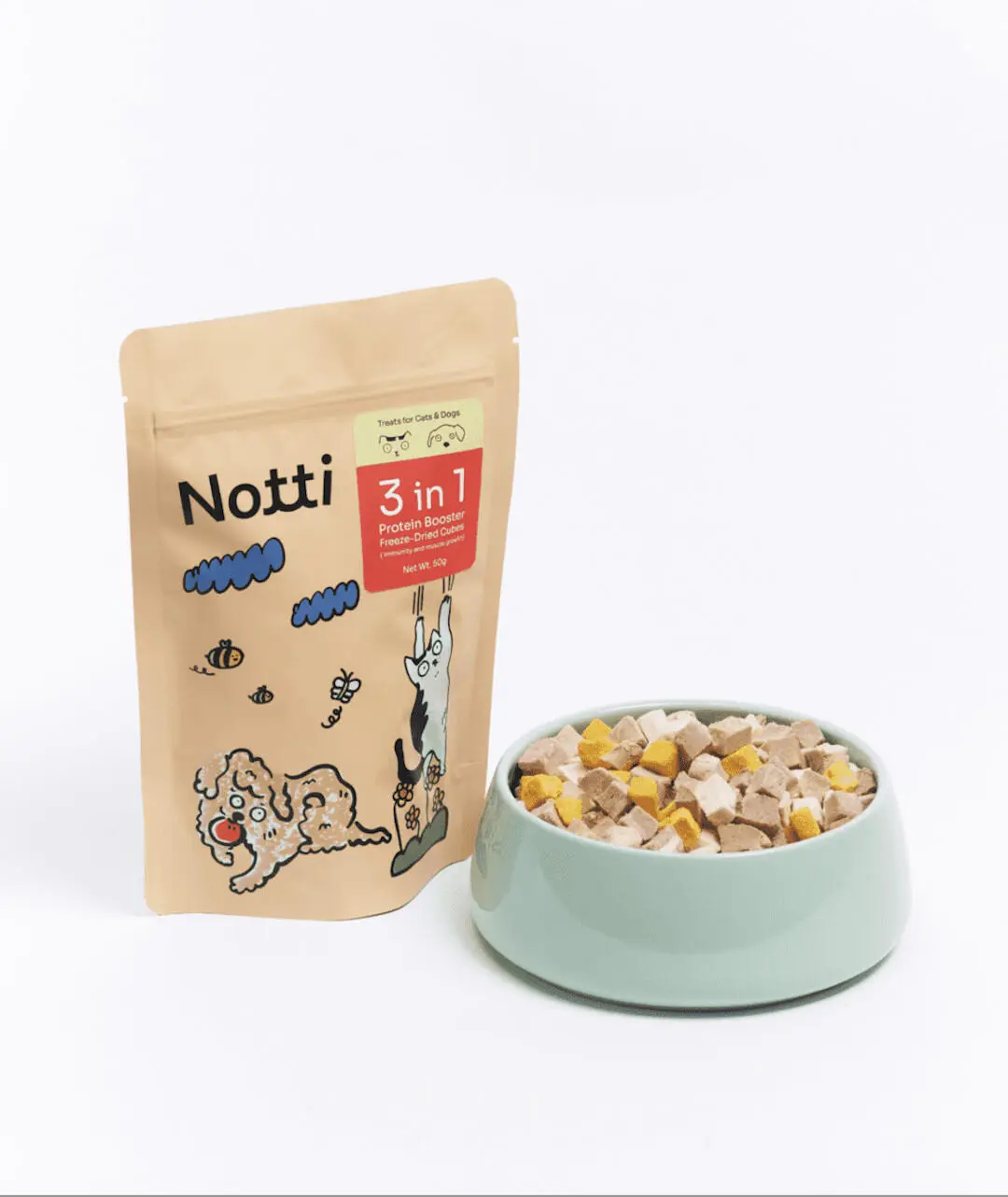 3-in-1 Protein Booster Freeze-Dried Cubes - Image 4