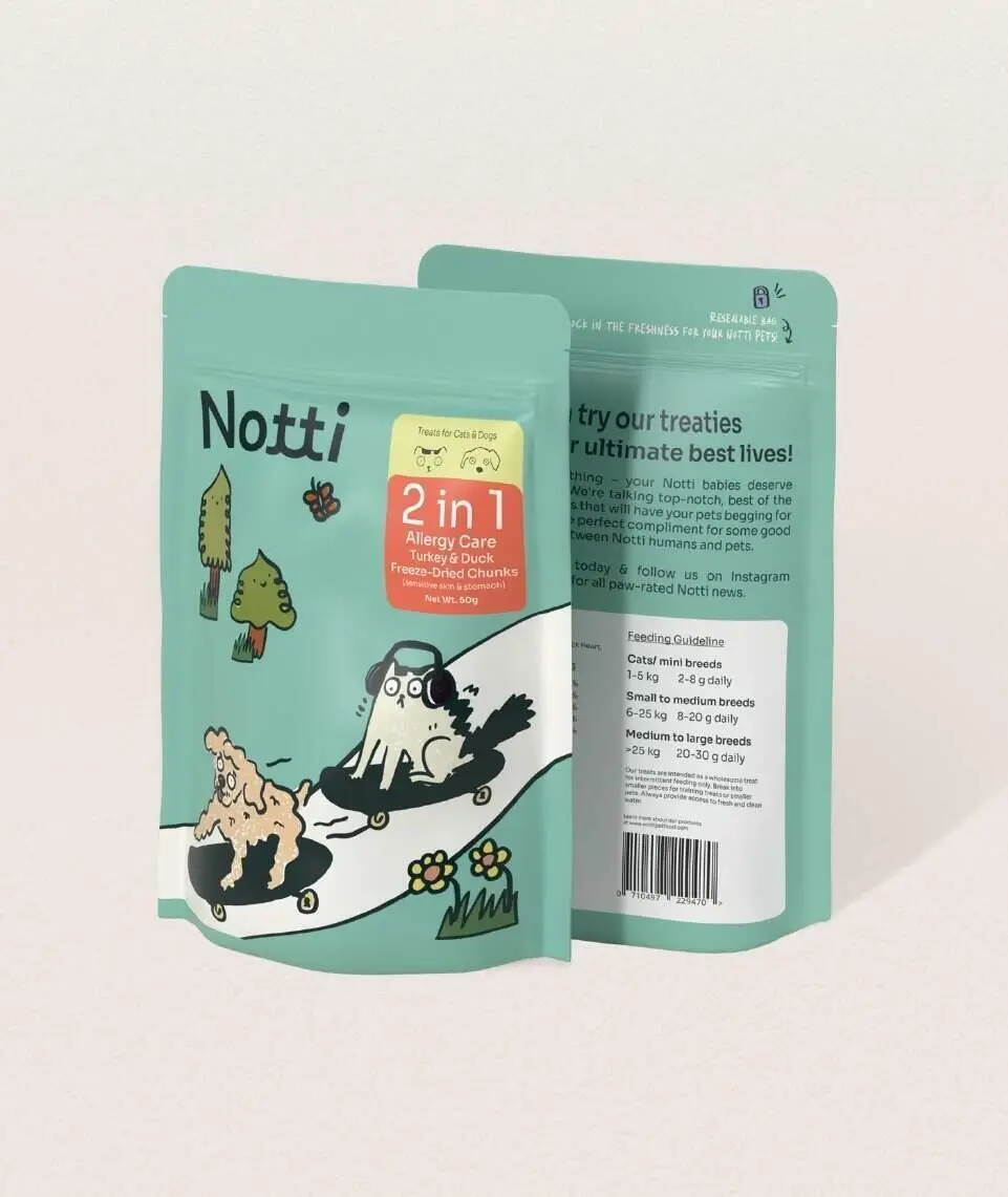 2-in-1 Allergy Care Turkey & Duck Freeze-Dried - Image 3