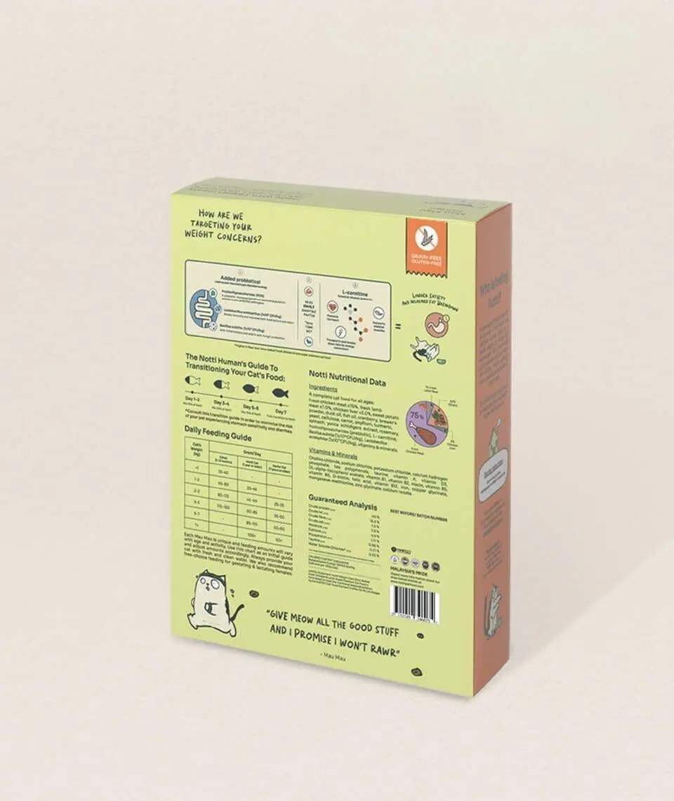 (For Indoor Cats) Slow-Baked Fresh Chicken & Lamb Weight Care Trial Kit - Image 9