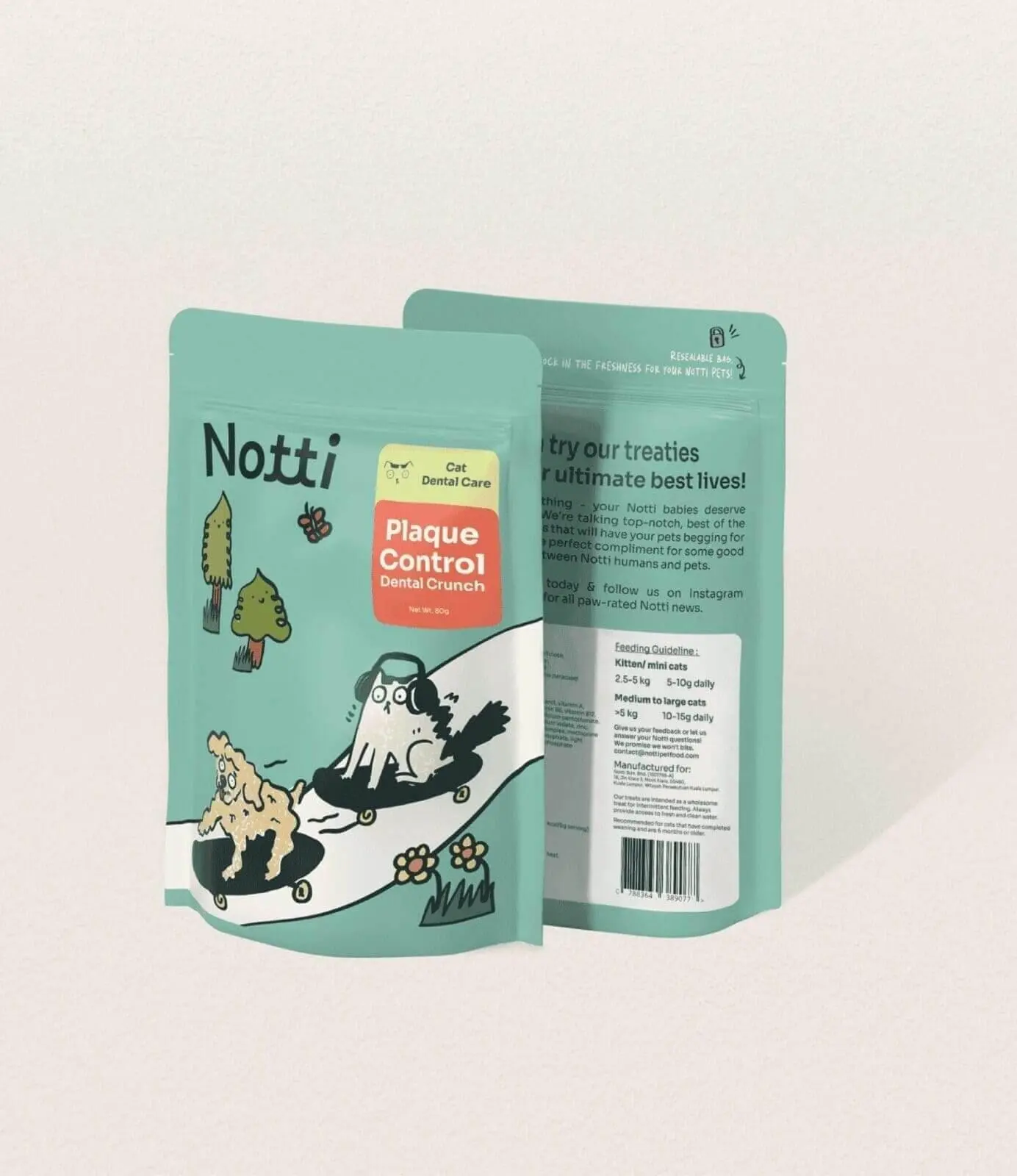Mau Mau Plaque Control Dental Crunch (For Cats) - Image 10