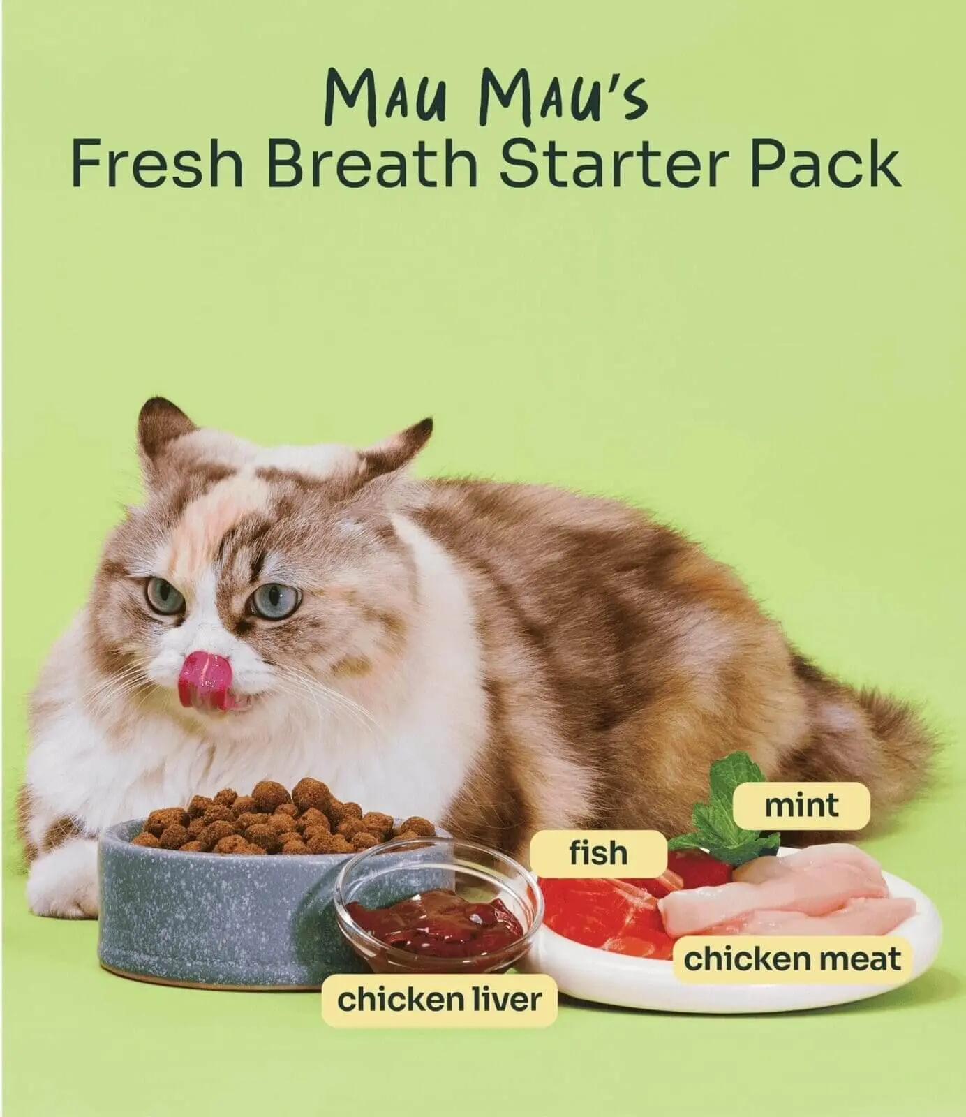 Mau Mau Plaque Control Dental Crunch (For Cats) - Image 4