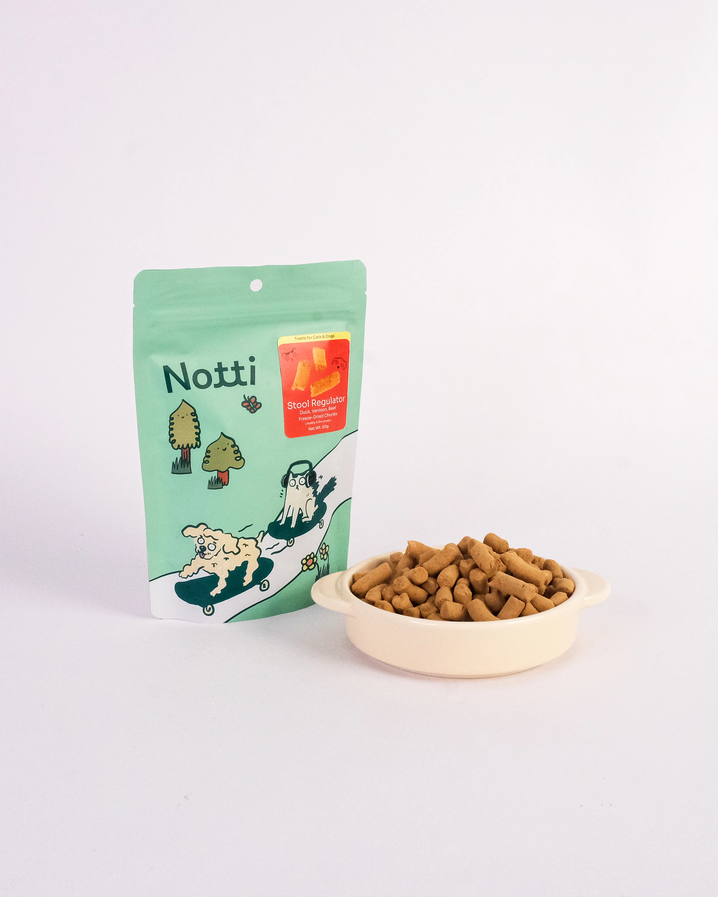 Stool Regulator Duck, Venison, Beef Freeze-Dried Chunks - Image 4